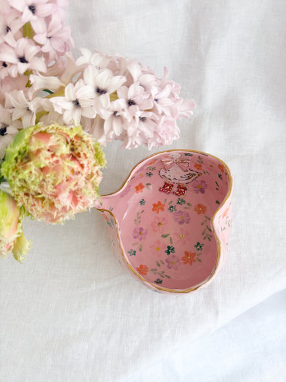 14k Gold Lustre Matcha bowl ✨ Fairy Goose 🪿🎀