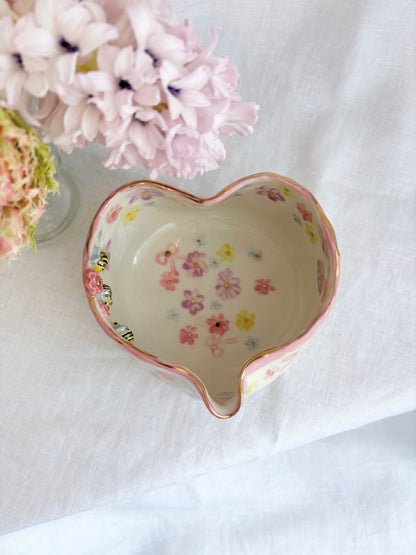 14k Gold Lustre Matcha bowl ✨ Candied Daisy