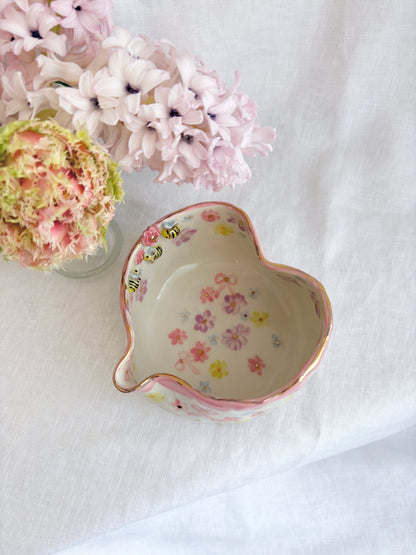 14k Gold Lustre Matcha bowl ✨ Candied Daisy