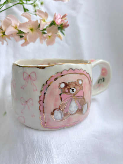 Honey Bear 🧸 🎀 ✨14k Gold Lustre Item ✨