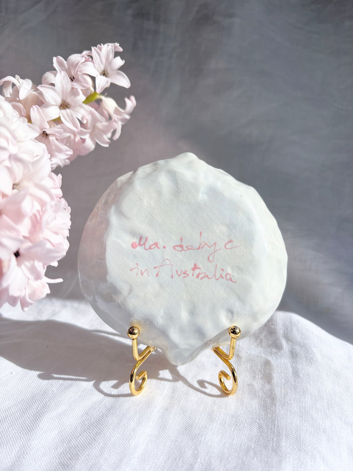 Swan Lake Ring Dish 🦋 🦢✨14k Gold Lustre Item ✨