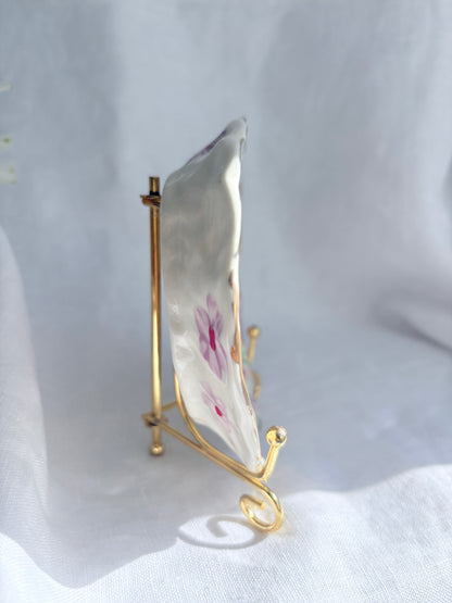 Swan Lake Ring Dish 🦢✨14k Gold Lustre Item ✨