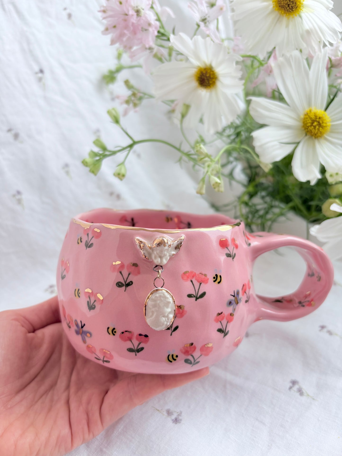 Fairy Garden 🧚‍♀️ 💗💐✨Gold Lustre Item ✨