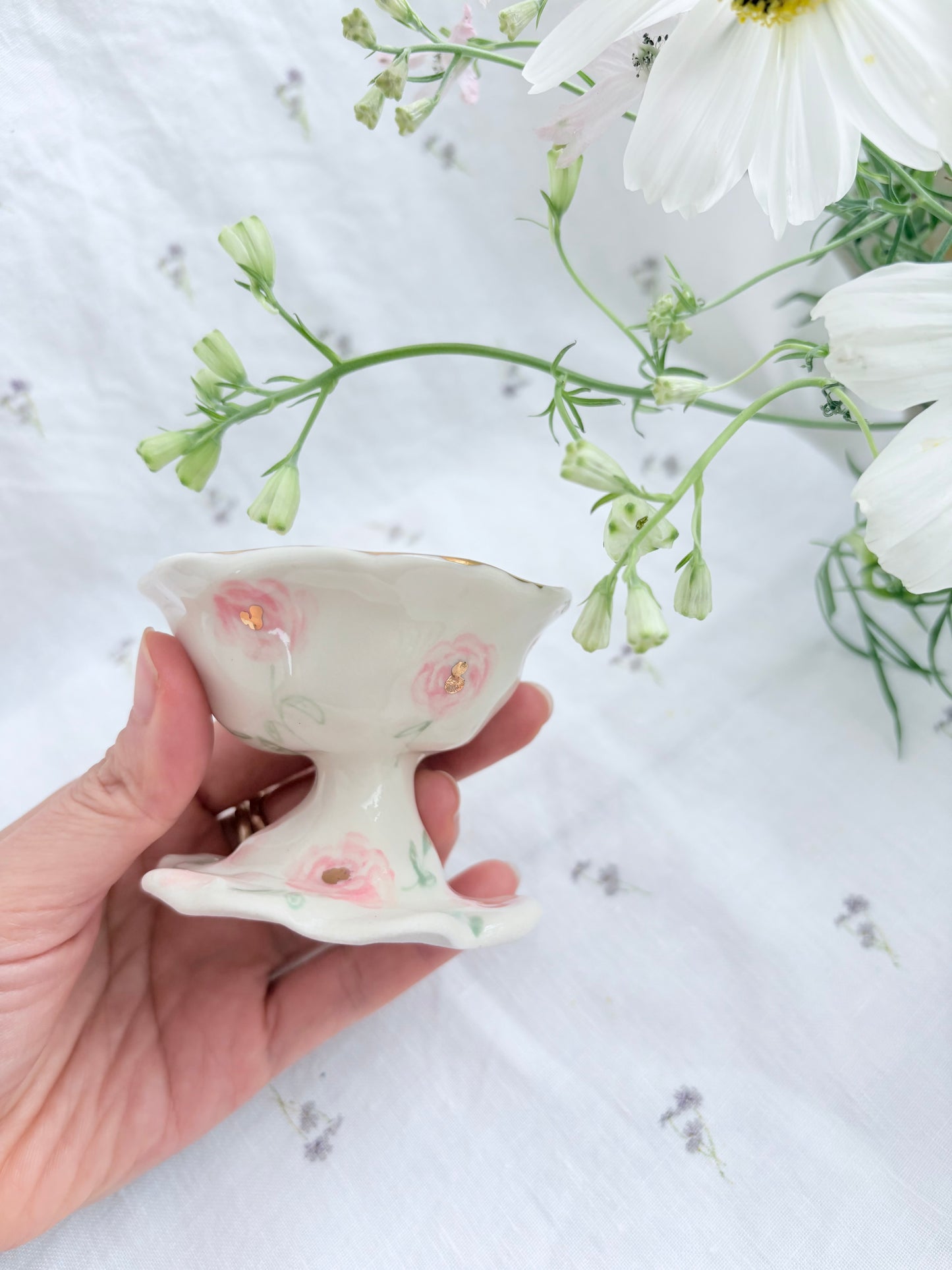 Honey Bear 🧸ring trinket ✨Gold Lustre Item ✨