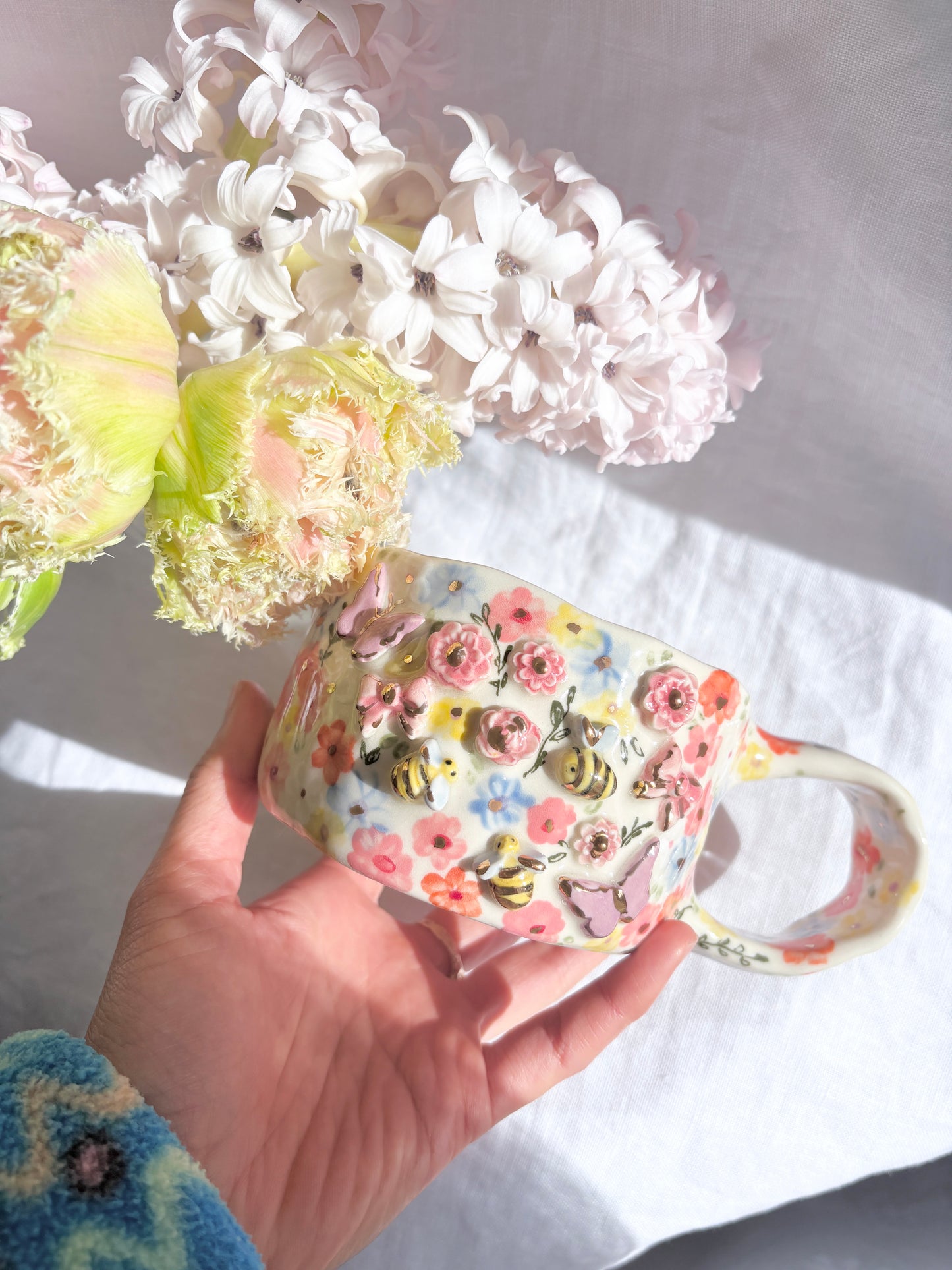 Fairy Garden 🧚‍♀️ 💐✨14k Gold Lustre Item ✨