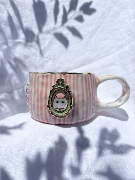 Candy Stripes Pet Gallery  🖼️ 💙 ✨14k Gold Lustre Item ✨