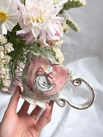 Fairy Goose 🦆 🎀 ✨14k Gold Lustre Item ✨