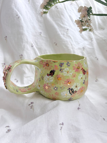 Fairy Garden 🧚‍♀️💚 💐✨14k Gold Lustre Item ✨