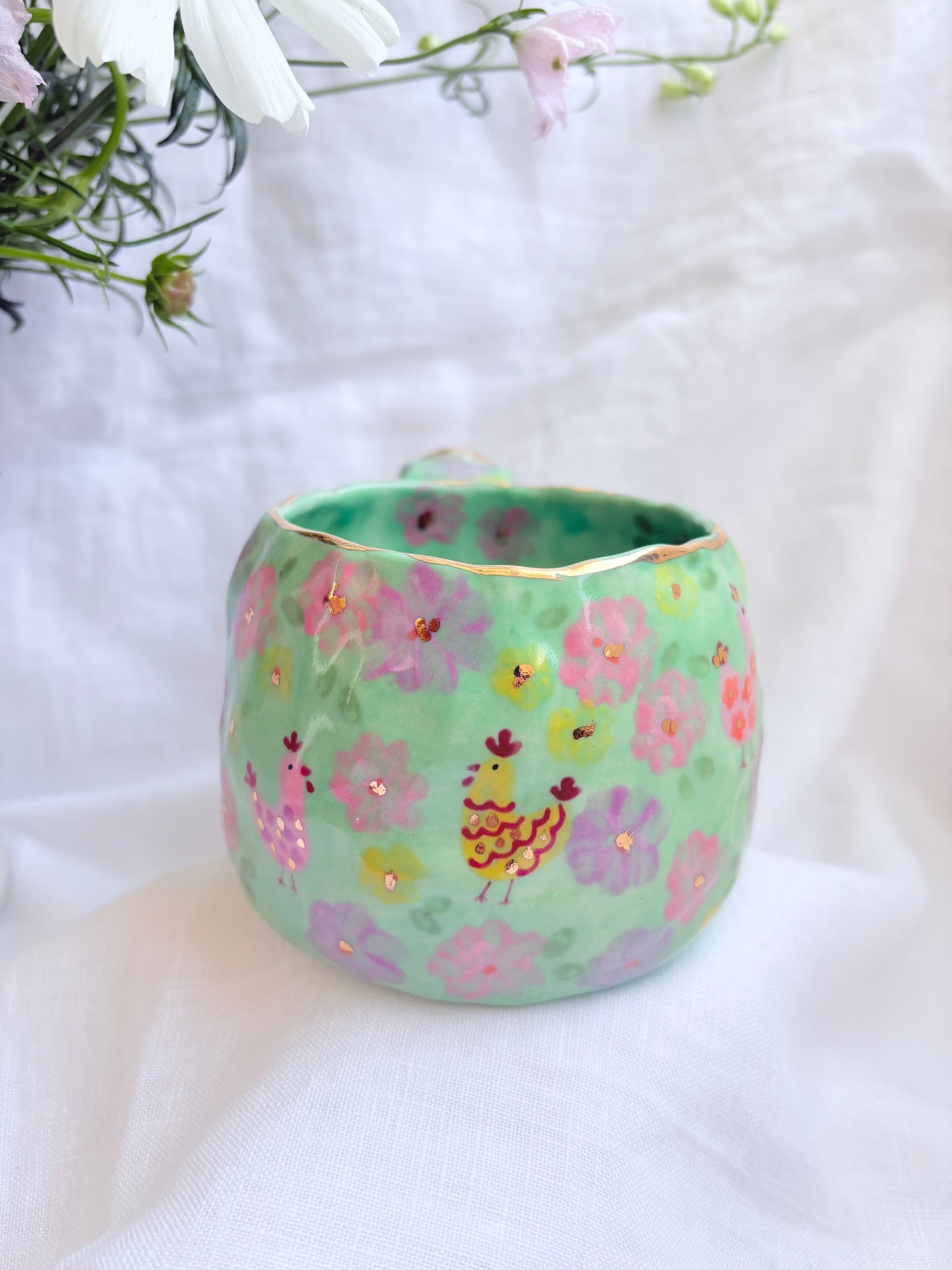 On the farm 🌺 🐓✨Gold Lustre Item ✨