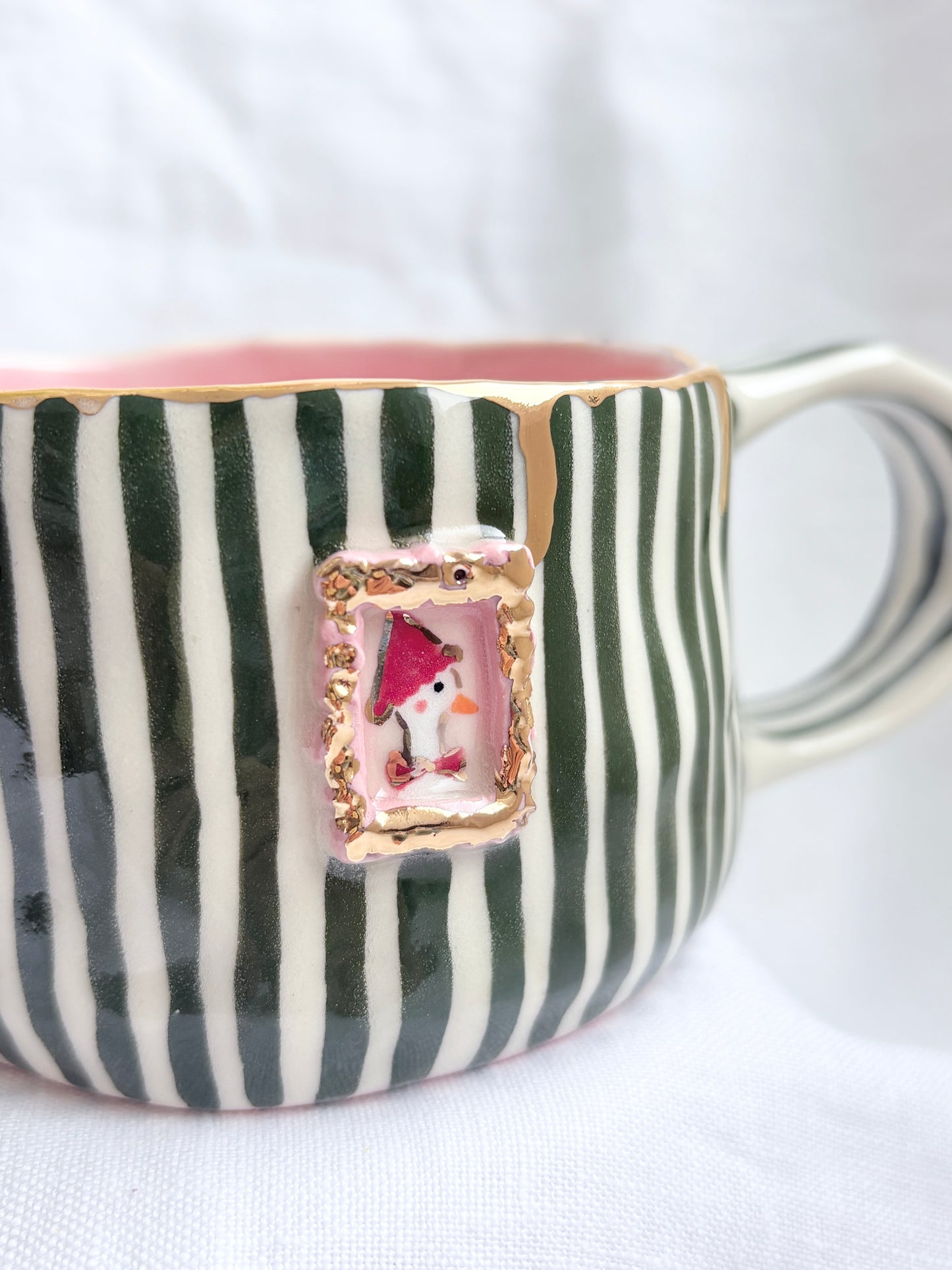 Candy Stripes Pet Gallery  🖼️ 💚 ✨14k Gold Lustre Item ✨