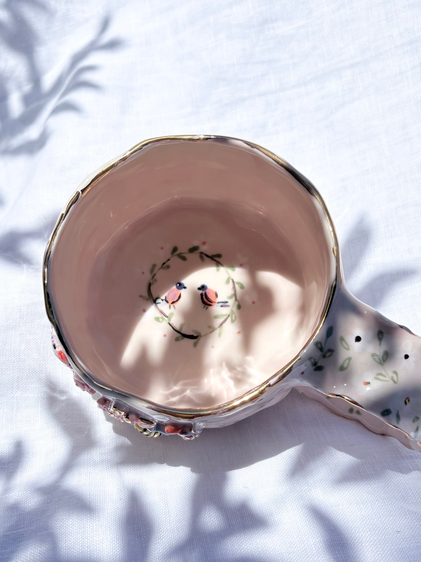 Fairy Garden 🧚‍♀️ 💐✨14k Gold Lustre Item ✨