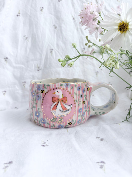 Fairy Goose 🦆 🎀 ✨Gold Lustre Item ✨