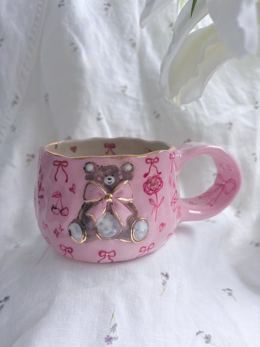 Honey Bear 🧸💗✨14k Gold Lustre Item ✨