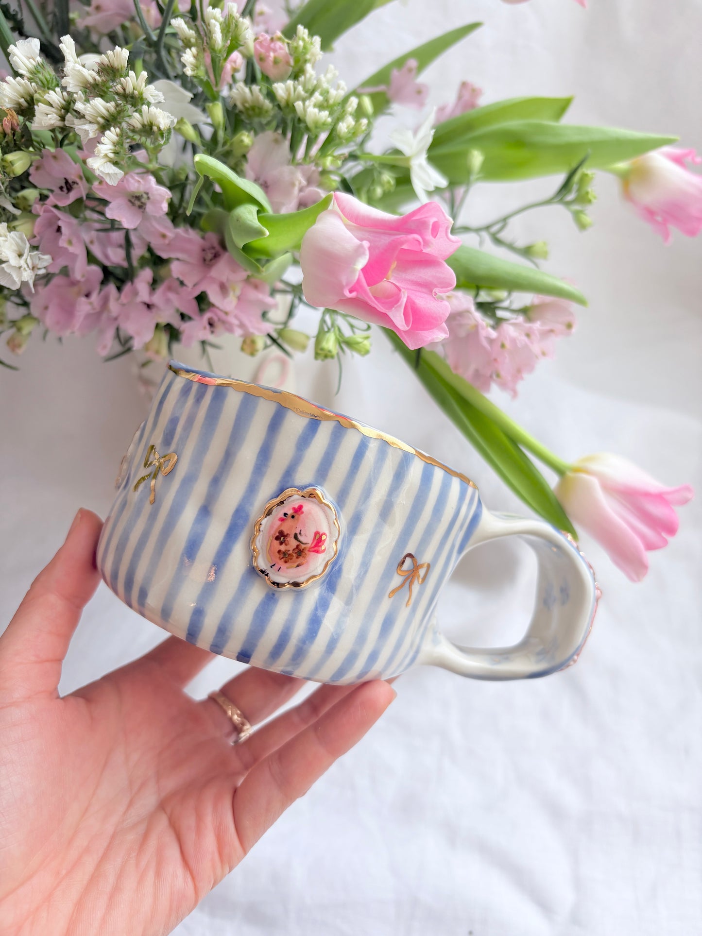 Pet Gallery  🖼️ 💙 ✨14k Gold Lustre Item ✨