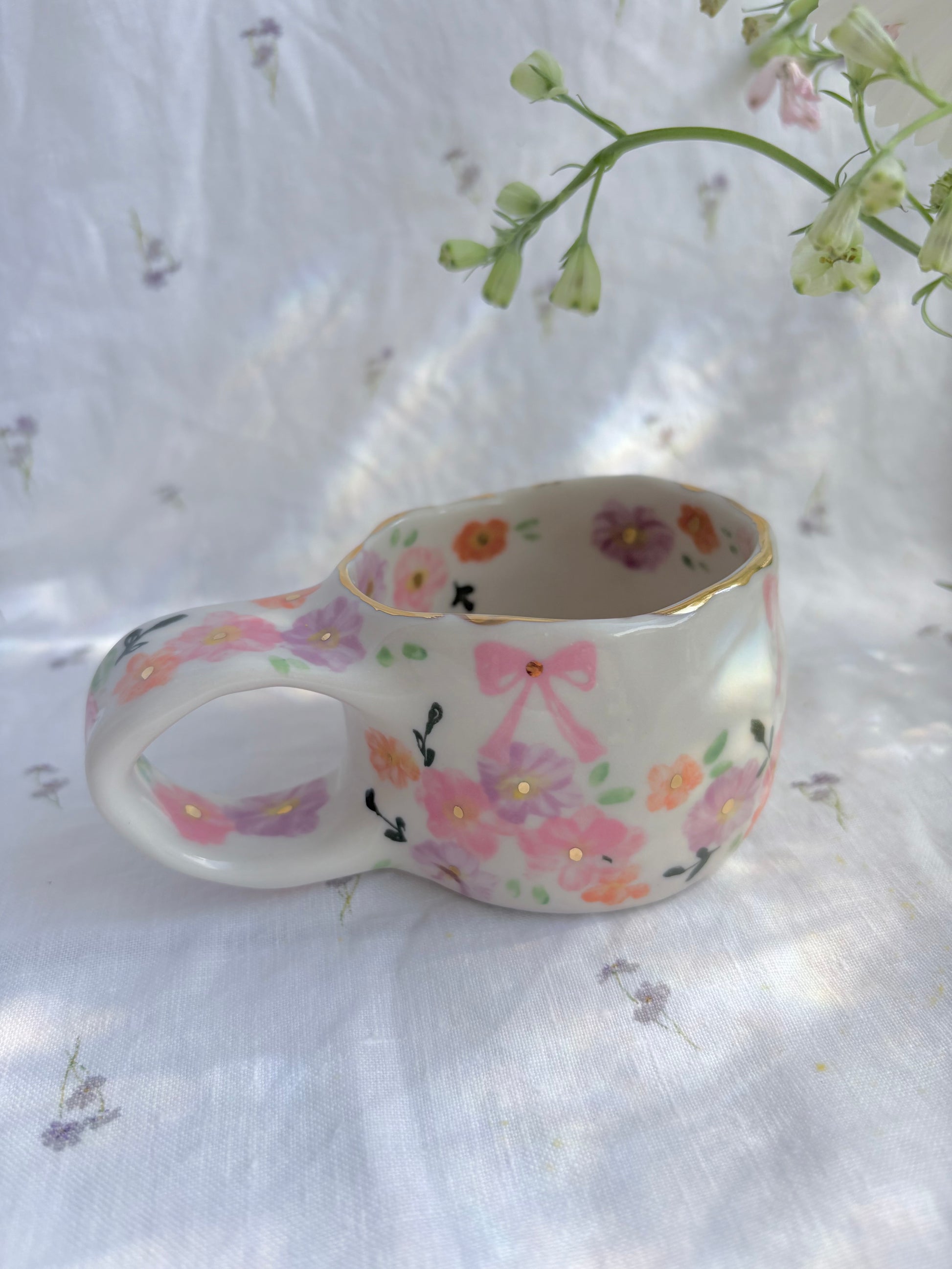 Honey Bear 🧸🌹✨Gold Lustre Item ✨ espresso cup