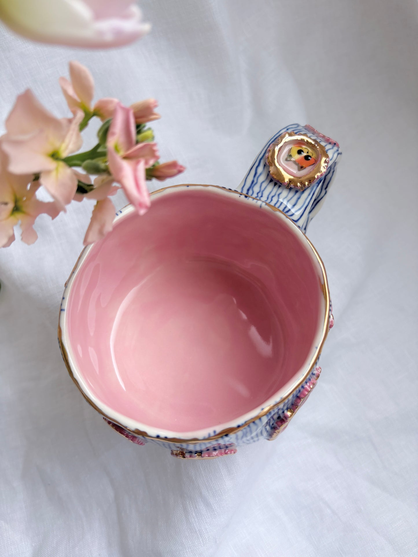 Candy Stripes Pet Gallery  🖼️ 💙 ✨14k Gold Lustre Item ✨