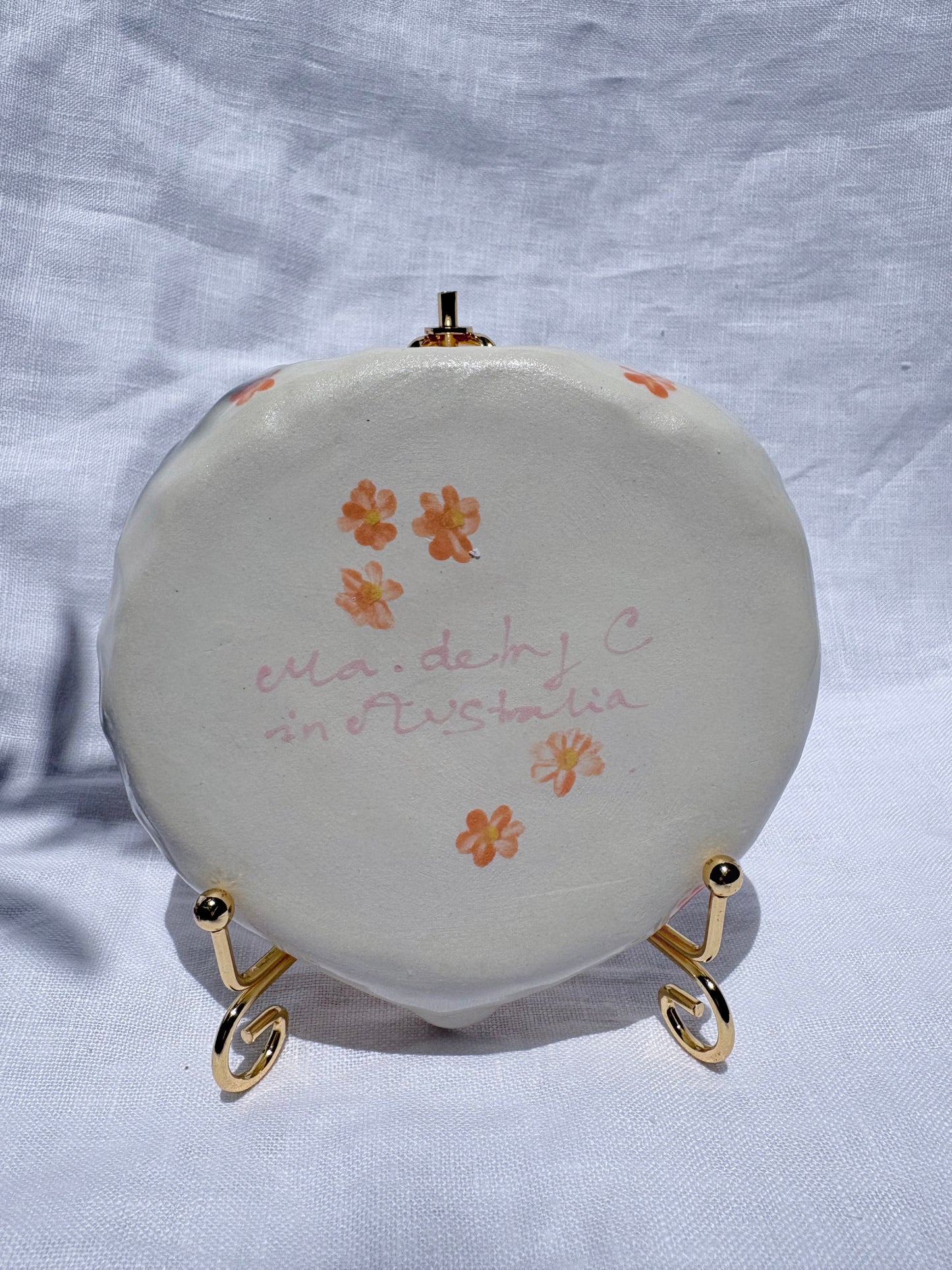 Fairy Goose Trinket 🦆 💗 ✨14k Gold Lustre Item ✨