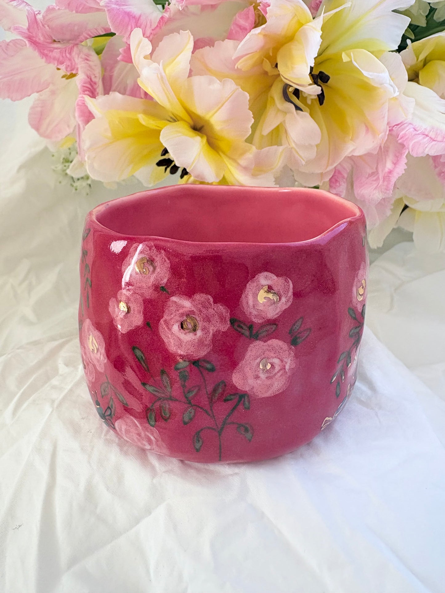 Dear Rosie 🐱🌹✨14k Gold Lustre Item ✨