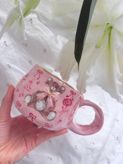 Honey Bear 🧸💗✨14k Gold Lustre Item ✨