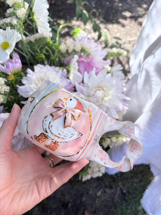 Fairy Goose 🦆 🎀 ✨14k Gold Lustre Item ✨