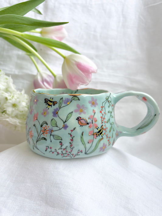 In the Forest 🦊 🦜 🐝 ✨14k Gold Lustre Item ✨