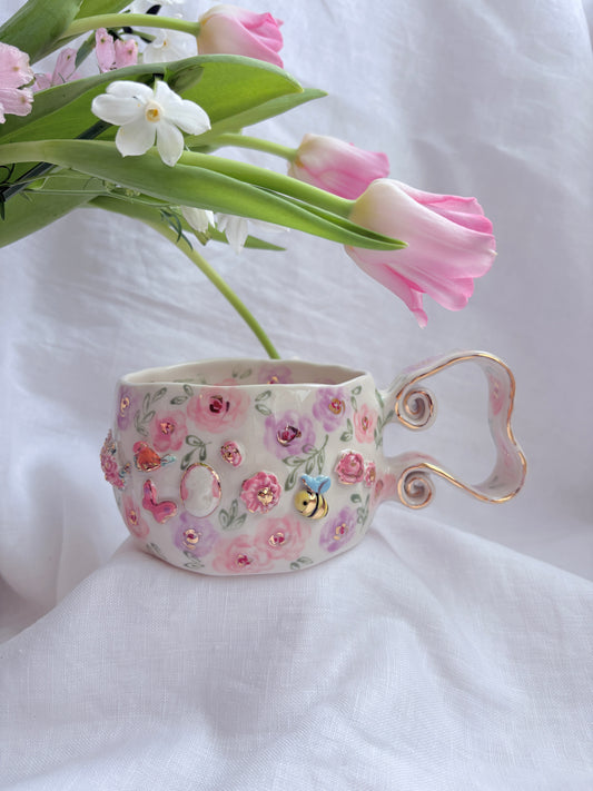 Fairy Garden 🧚‍♀️ 💐✨14k Gold Lustre Item ✨