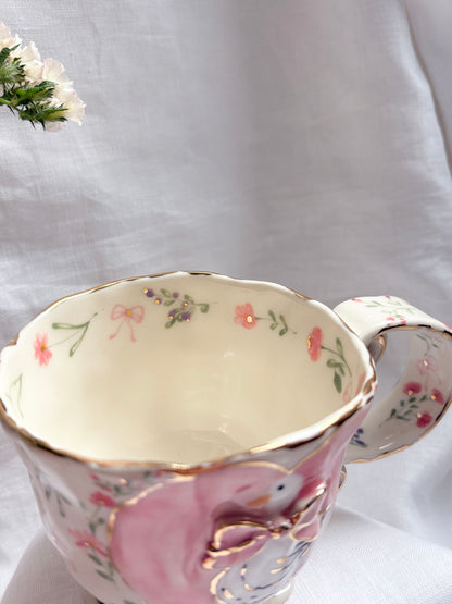 Fairy Goose 🦆 🎀 ✨14k Gold Lustre Item ✨