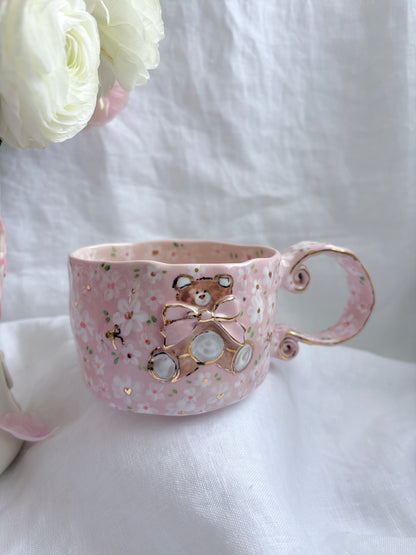 Honey Bear 🧸🌸✨14k Gold Lustre Item ✨