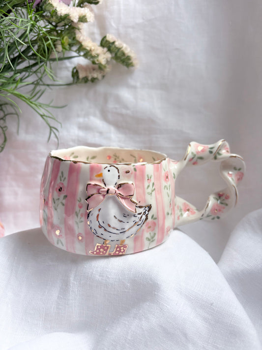 Fairy Goose 🦆 🎀 ✨14k Gold Lustre Item ✨