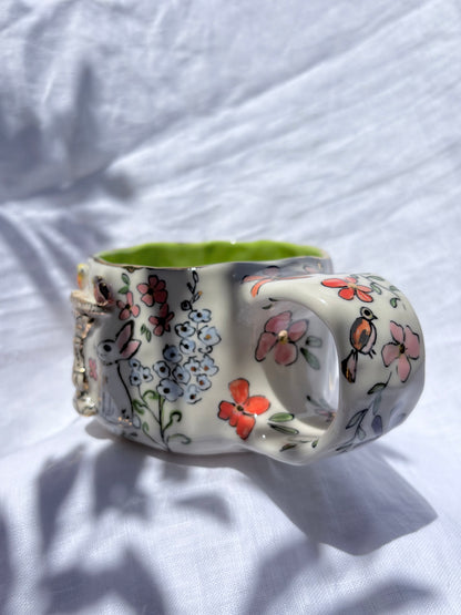 Fairy Garden🦊 🧚‍♀️🐰 💐🦜 ✨14k Gold Lustre Item ✨