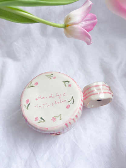 Candy Stripes Pet Gallery  🖼️  🌷 ✨14k Gold Lustre Item