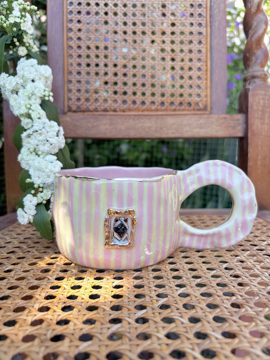 Candy Stripes Pet Gallery  🖼️ 💛 ✨14k Gold Lustre Item ✨