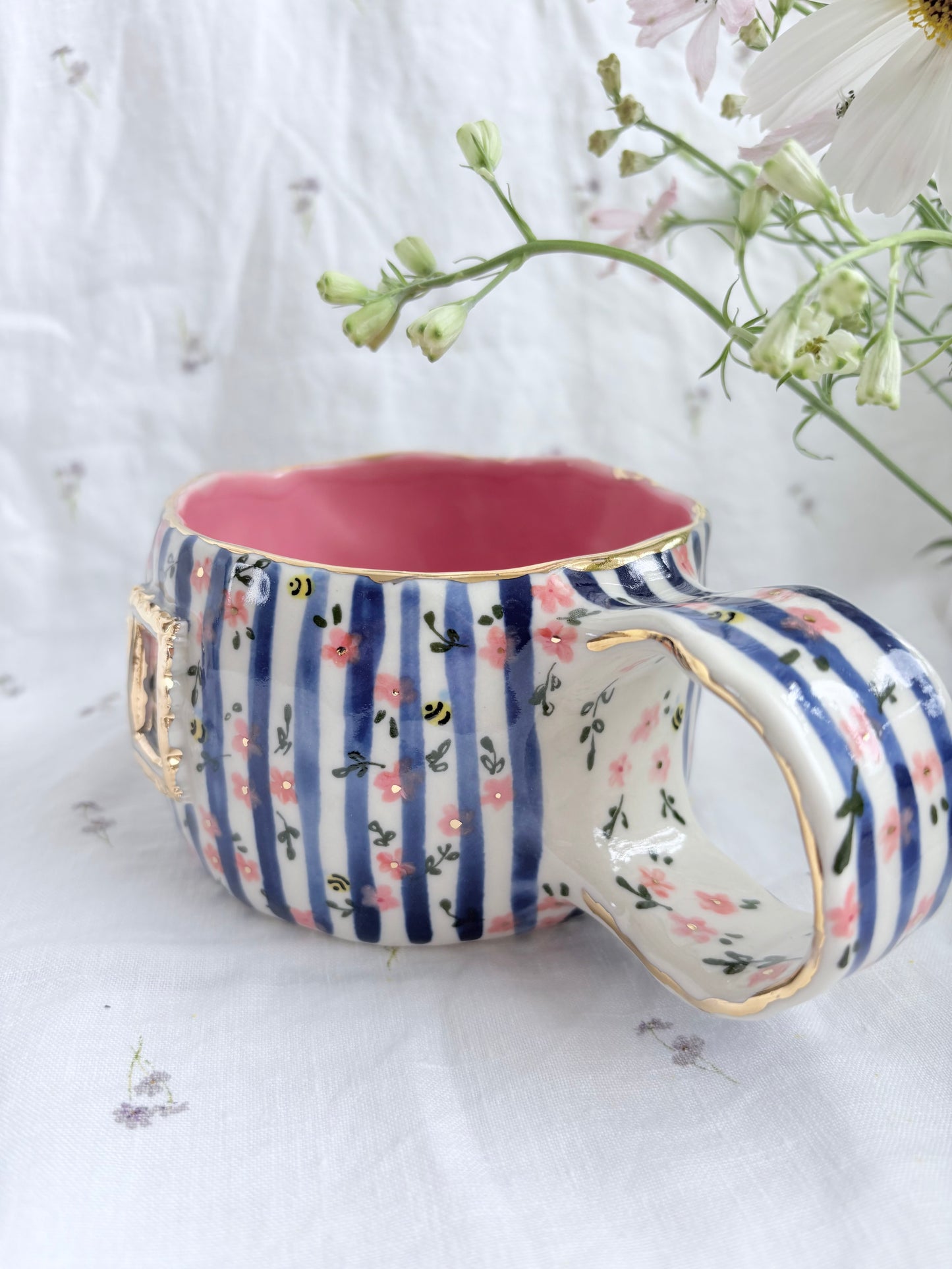 Candy Tripes 💙 ✨Gold Lustre Item ✨