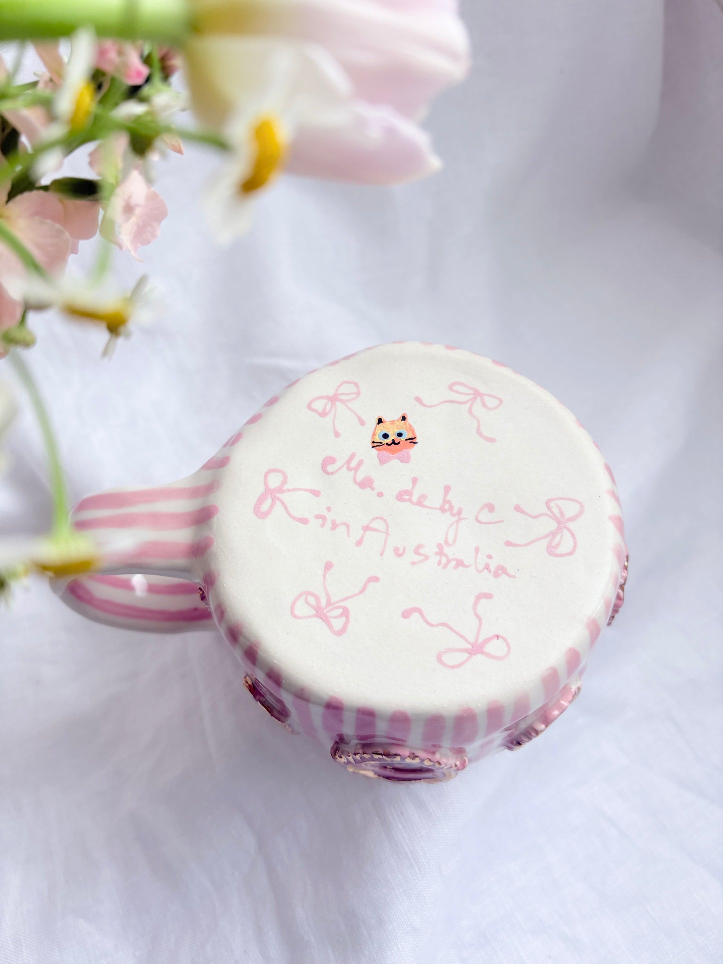 Candy Stripes Pet Gallery  🖼️ 💗 ✨14k Gold Lustre Item ✨