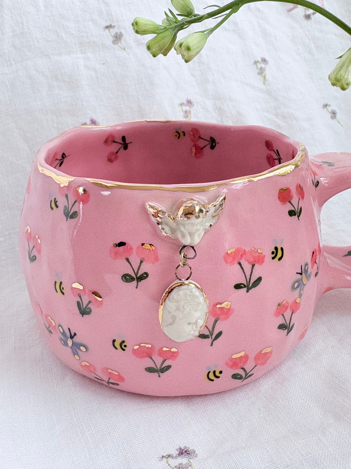 Fairy Garden 🧚‍♀️ 💗💐✨Gold Lustre Item ✨