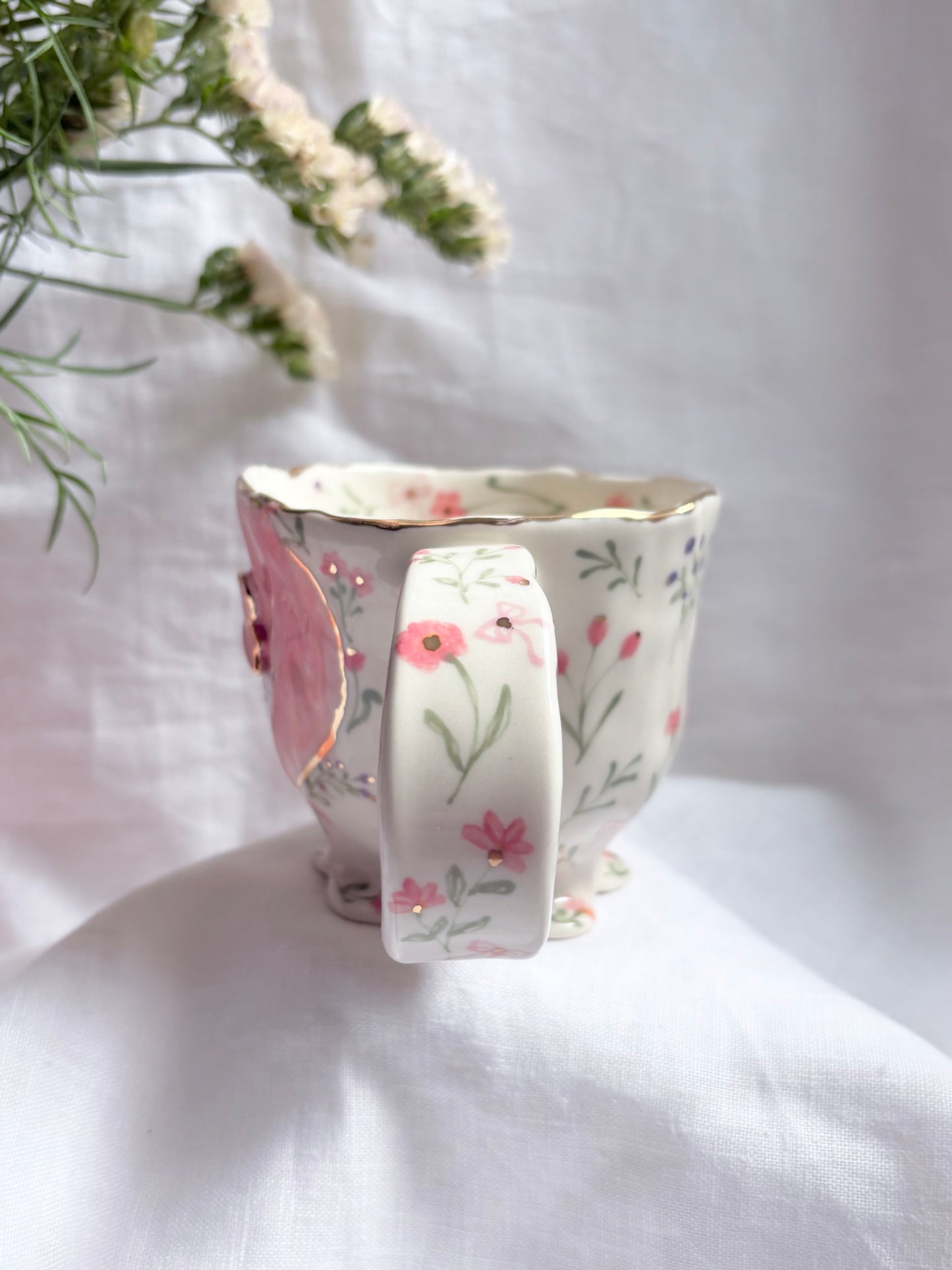 Fairy Goose 🦆 🎀 ✨14k Gold Lustre Item ✨