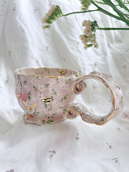 Fairy Goose 🦆 🎀 ✨14k Gold Lustre Item ✨