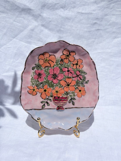 Sunday Morning Trinket 💐✨14k Gold Lustre Item ✨