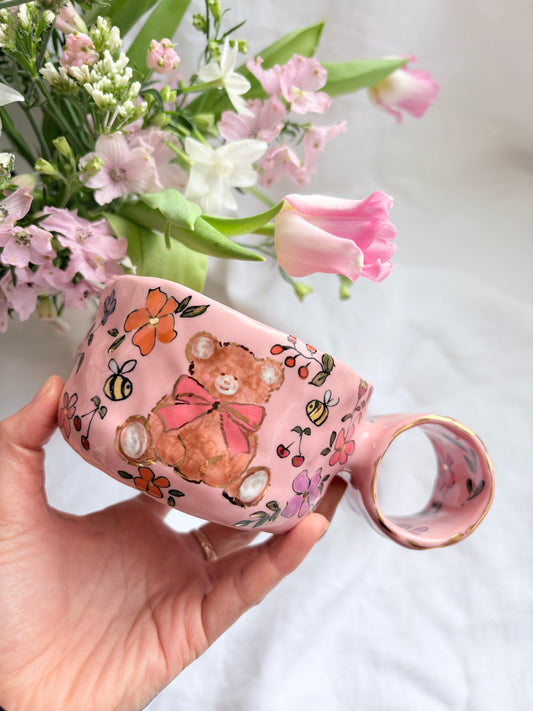 Honey Bear 🧸🌹✨14k Gold Lustre Item ✨