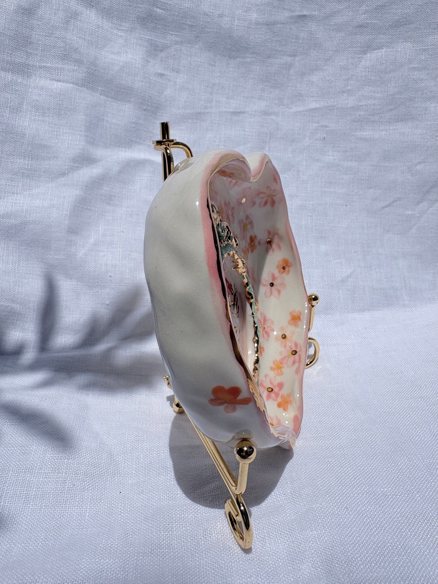 Fairy Goose Trinket 🦆 💗 ✨14k Gold Lustre Item ✨