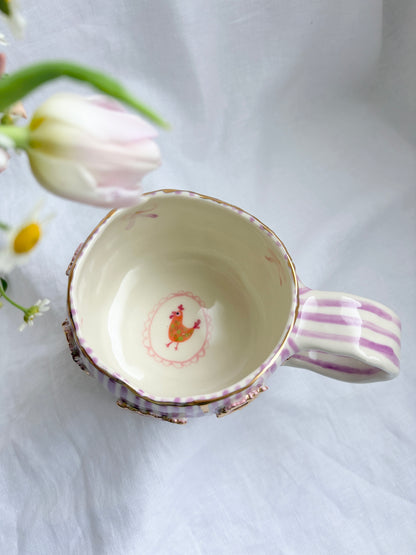 Candy Stripes Pet Gallery  🖼️ 💜 ✨14k Gold Lustre Item ✨