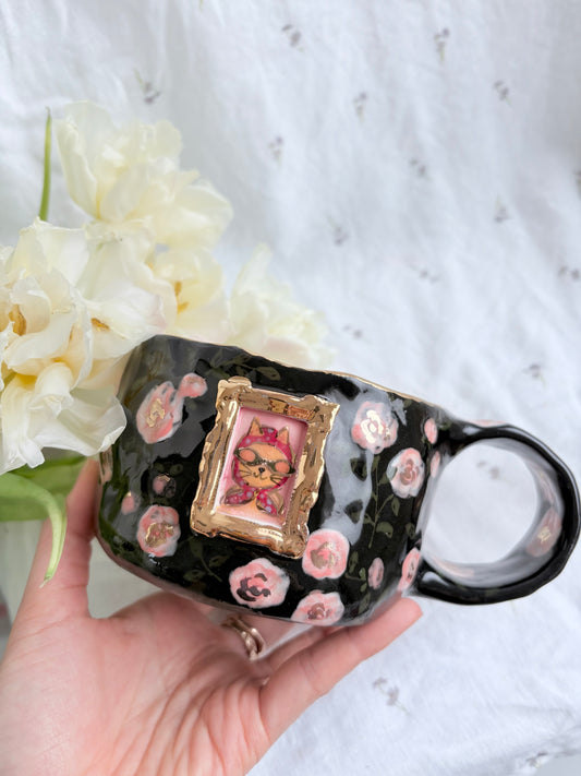 Midnight Rose 🌹✨Gold Lustre Item ✨