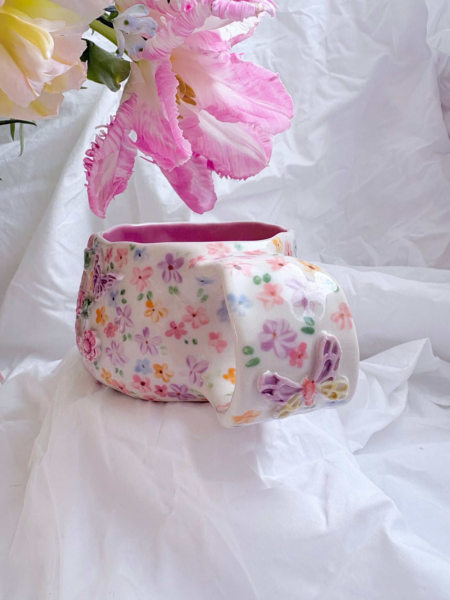 Fairy Garden 🧚‍♀️ 💐 🦋✨ No Gold Lustre ✨