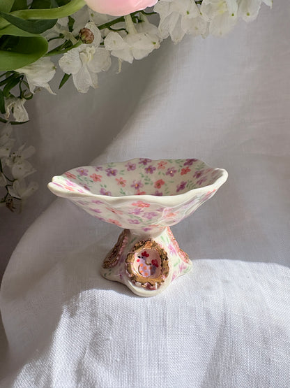 On the farm Ring Dish ✨14k Gold Lustre Item ✨
