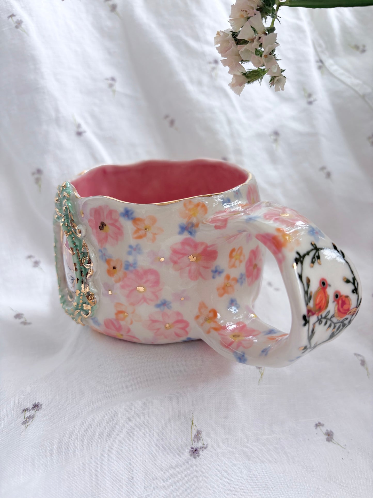 Fairy Goose 🦆 🎀 ✨14k Gold Lustre Item ✨