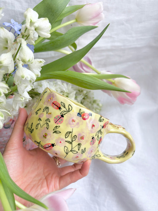 Fairy Garden 🧚‍♀️🐞 💐✨14k Gold Lustre Item ✨