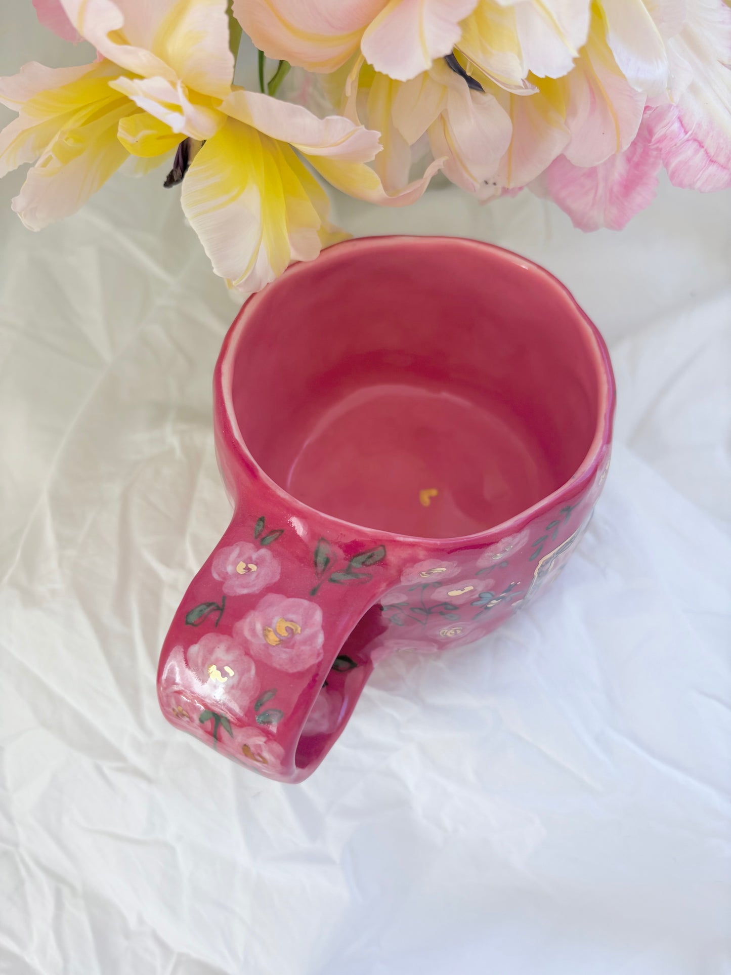 Dear Rosie 🐱🌹✨14k Gold Lustre Item ✨