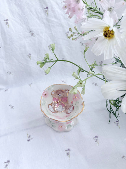 Honey Bear 🧸ring trinket ✨Gold Lustre Item ✨