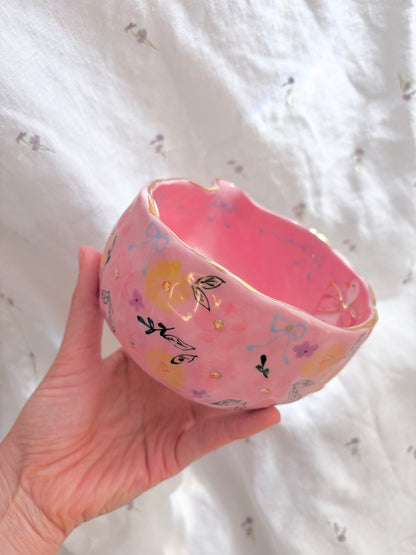 Fairy Goose Matcha Bowl 🦆✨Gold Lustre Item ✨