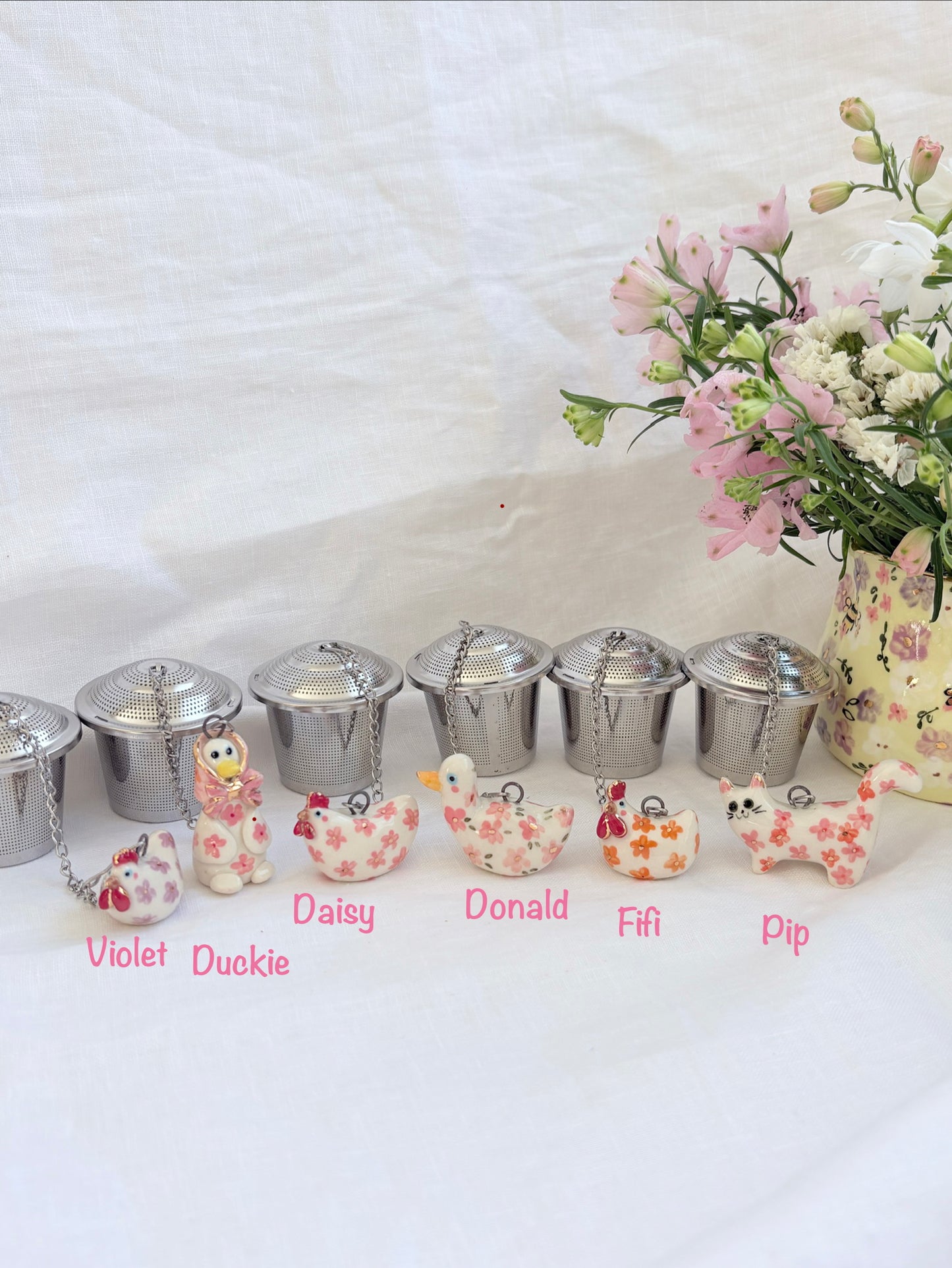 ma.debyC tea filter✨14k Gold Lustre Item ✨
